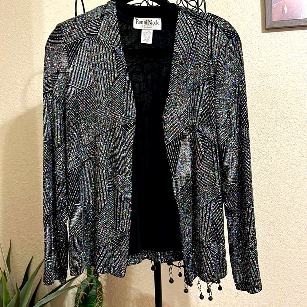 1980s Vintage Sparkle Jacket ✨✨MEDIUM